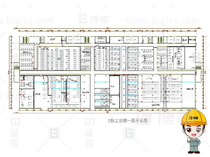 新工廠規劃，工業園區規劃，車間布局規劃，生產線體設計，數字化工廠，目視化設計，上海博革，博革咨詢